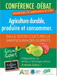 Conférence débat sur l'agriculture durable