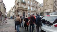 Visite de terrain intramuros en présence d'Orange et de l'ABF