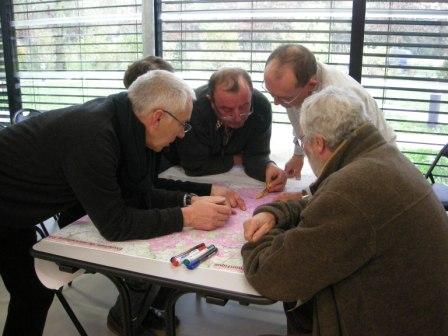 Photo de la réunion intercommunale organisée en Bretagne Romantique dans le cadre de l'étude agricole